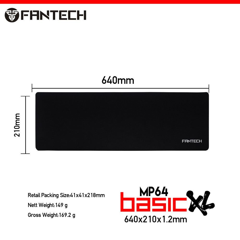 MousePad Fantech MP64 XL BASIC Mouse Pad