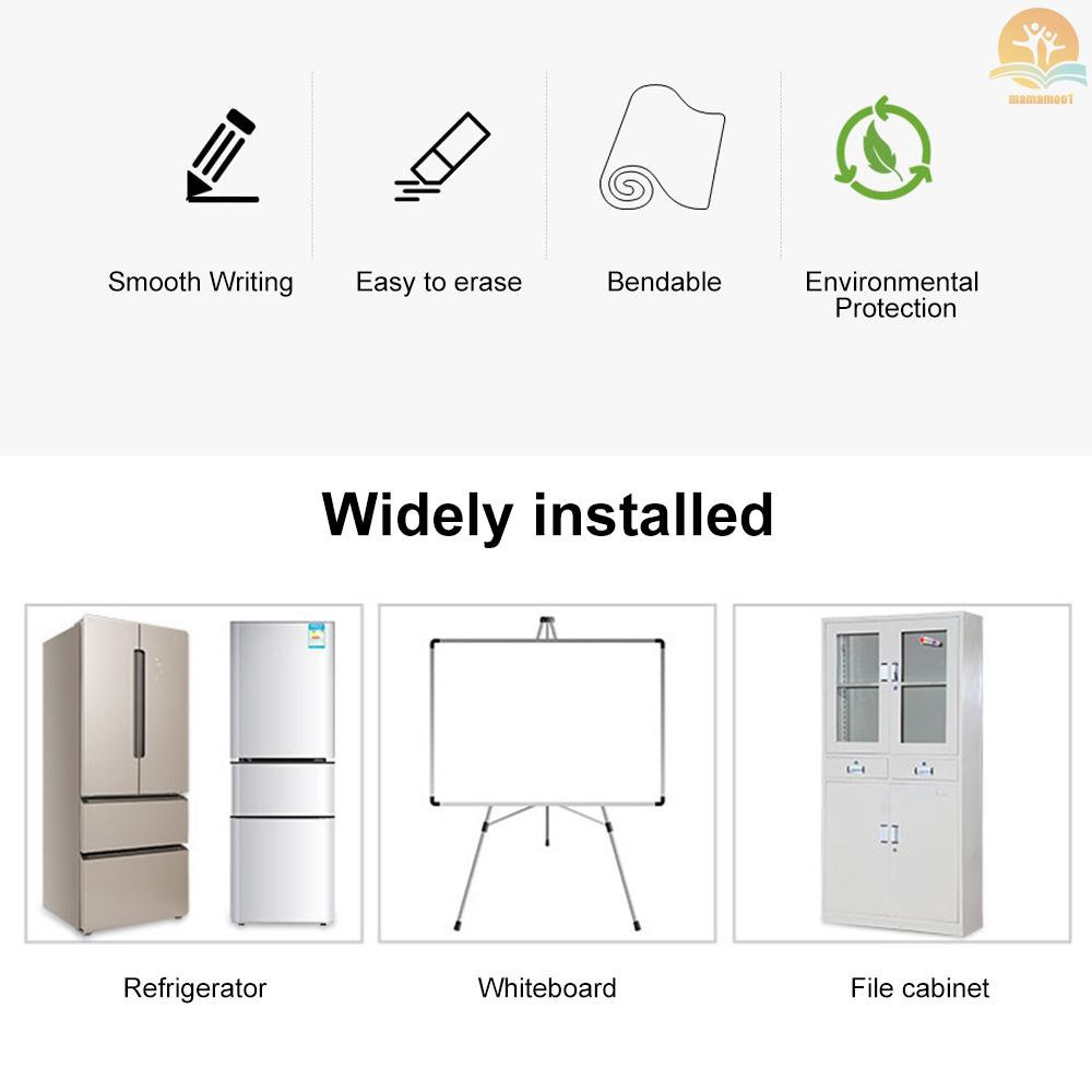 Magnetic Dry Erase Board Calendar Whiteboard Refrigerator Stickers Kitchen Fridge White Board for Weekly Monthly Schedule Daily Planner To Do List