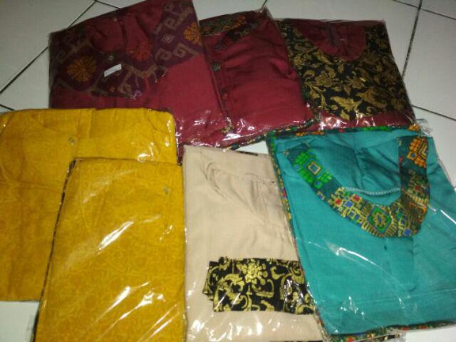 Zola_batik Couple Longcardi Princes