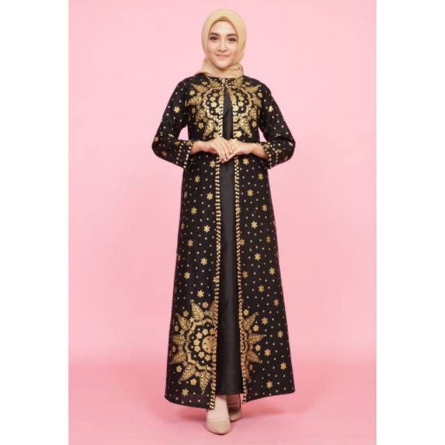 SYAHRINI GAMIS SONGKET MOTIF MATAHARI SONGKET PALEMBANG BATIK JUPRI RUMAH KEBAYA BANDUNG RUMAH SONGKET BANDUNG GAUNHIJABSALE BATIK SONGKET PALEMBANG