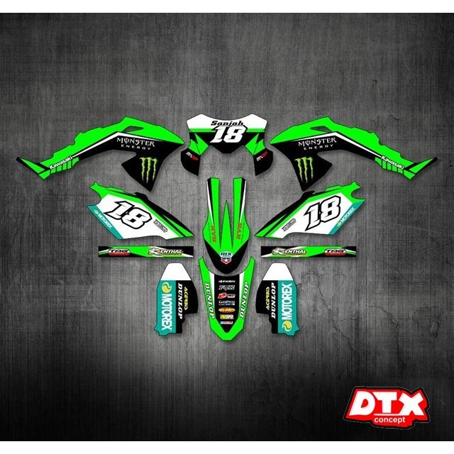  Stiker  Decal KLX  BF  Terbaik 15 Shopee Indonesia