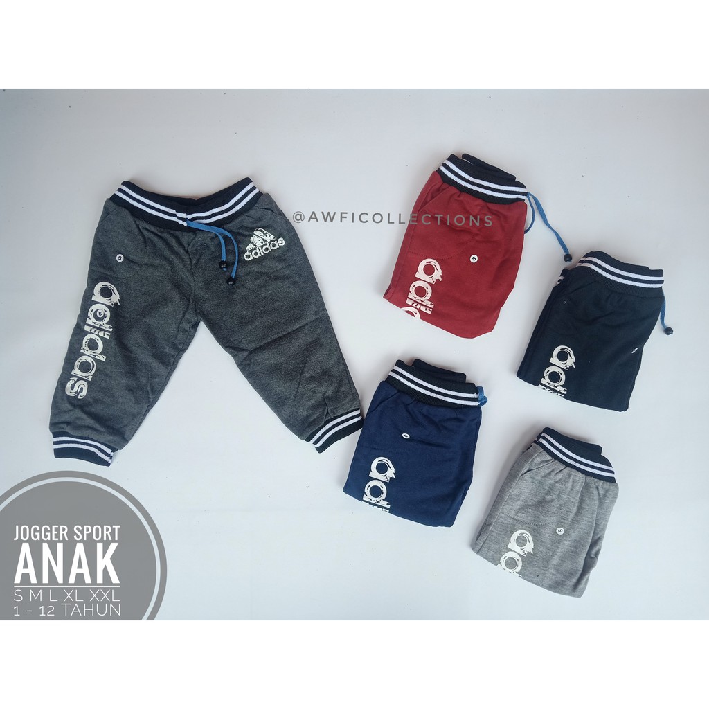 Celana Jogger sport anak konveksi SD - SMP