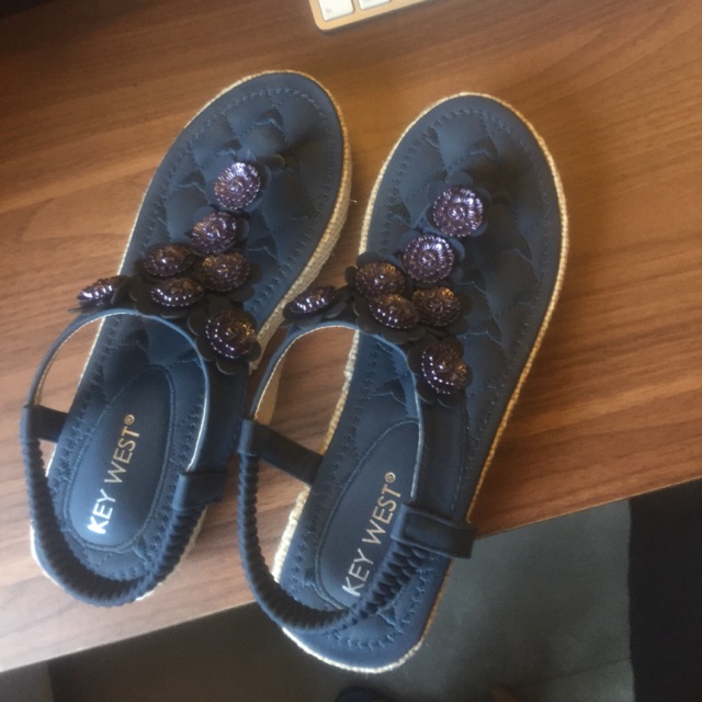 Sandal wedges key west