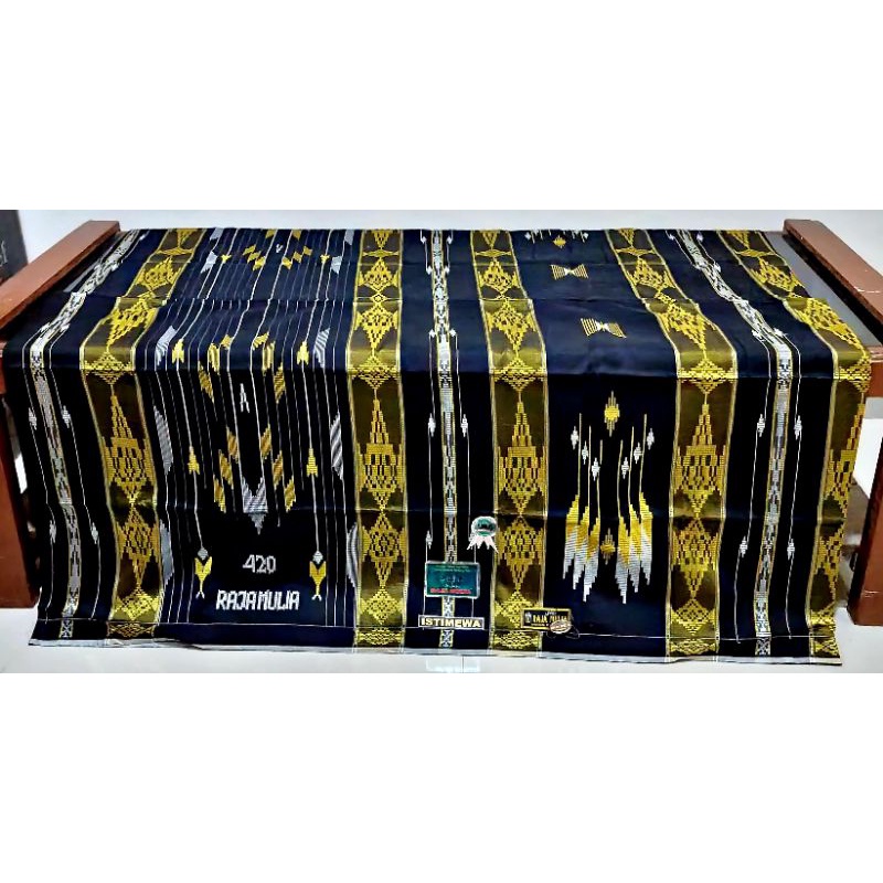 SARUNG TENUN SUTRA RAJA MULIA 420 EXCLUSIVE stara tamer kamer bhs lamiri lamiya
