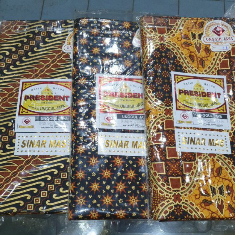 Kain Batik Prada Emas
