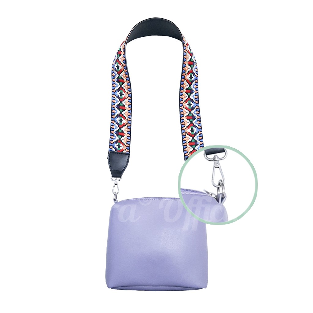 Shifra Strap Tali Pundak Tas Webbing Tribal Colorful Dengan Kaitan