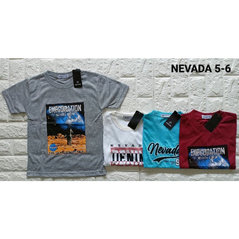 kaos anak laki&quot; nevada