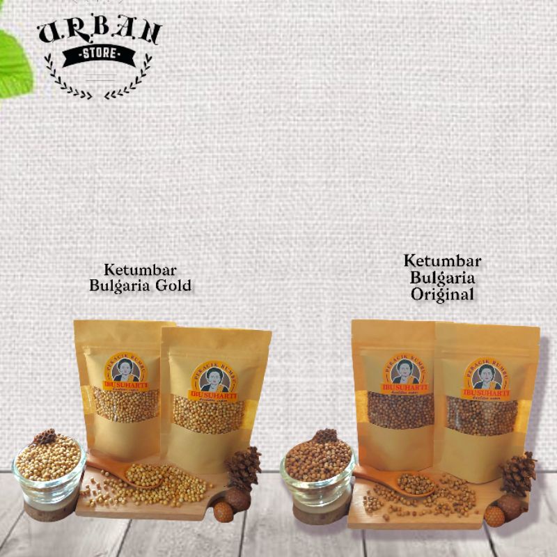 

Bumbu Masakan- Rempah Ketumbar Bulgaria Gold & Original Dried Coriander Seeds Kualitas Premium