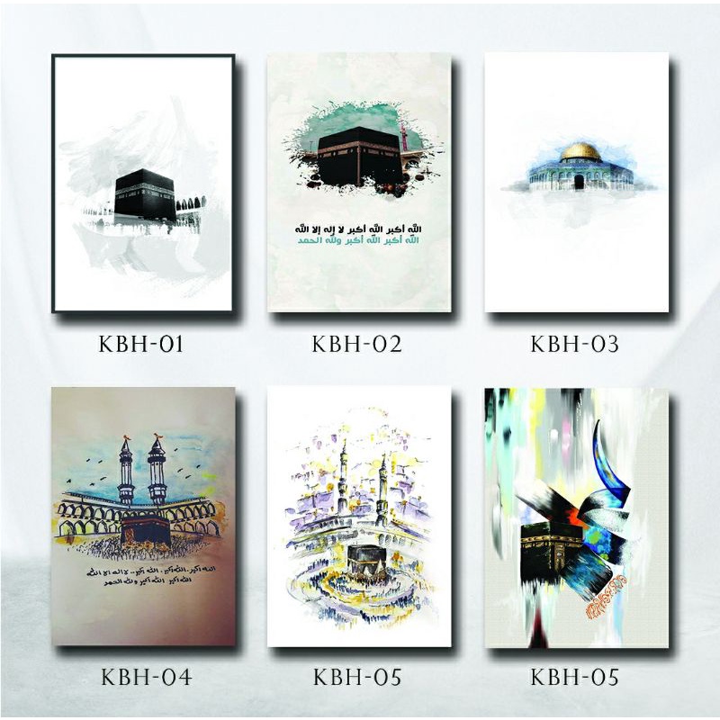 Hiasan Dinding Hiasan Kamar Wallpaper Hiasan Kamar | Islami Ka'bah Art