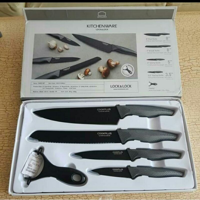 lock n lock knife set