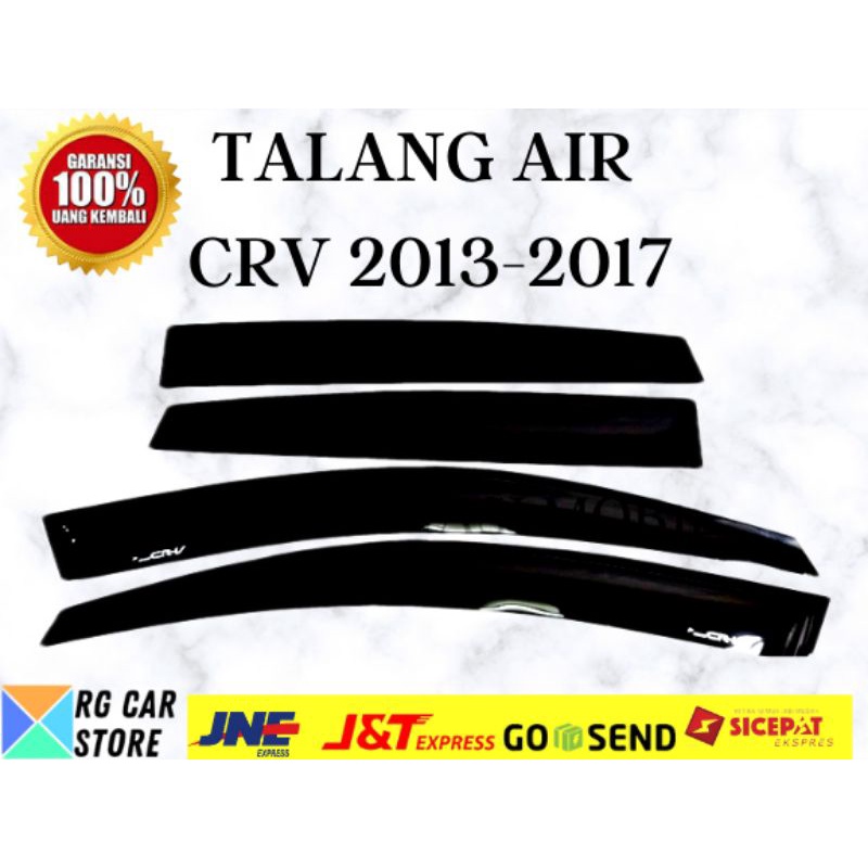 TALANG AIR/SIDE VISOR HONDA CRV 2013-2017 MODEL SLIM DIJAMIN PNP BERKUALITAS