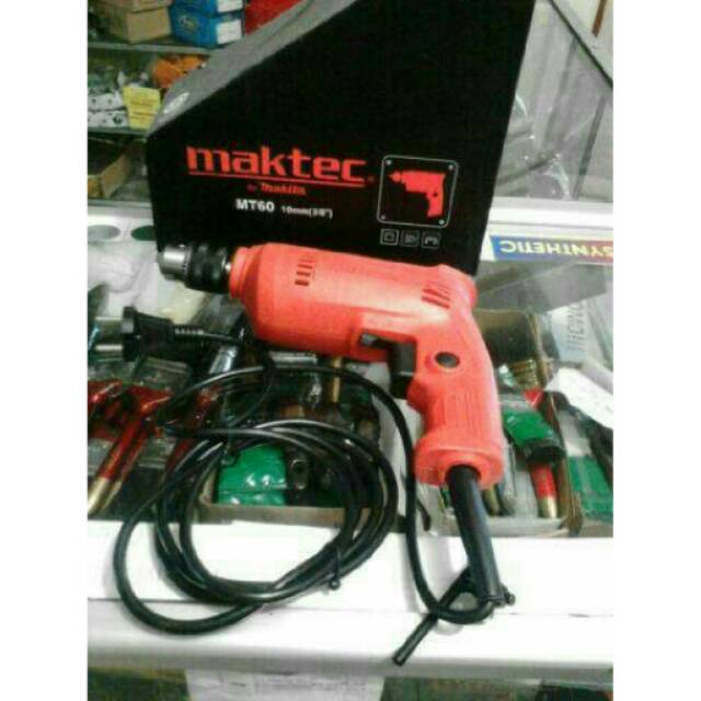 Bor listrik maktec mt60 10 mm mt 60