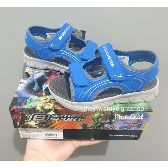 Sepatu Sandal  Gunung Anak  Laki Laki Skechers  Sport C Flex 