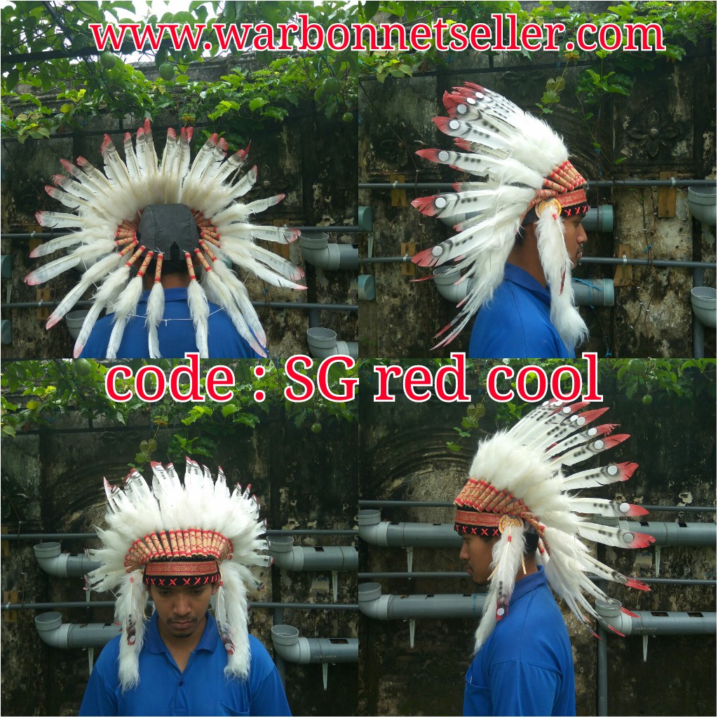 TOPI INDIAN - INDIAN HEADDRESS SMALL ANGSA BILABONG