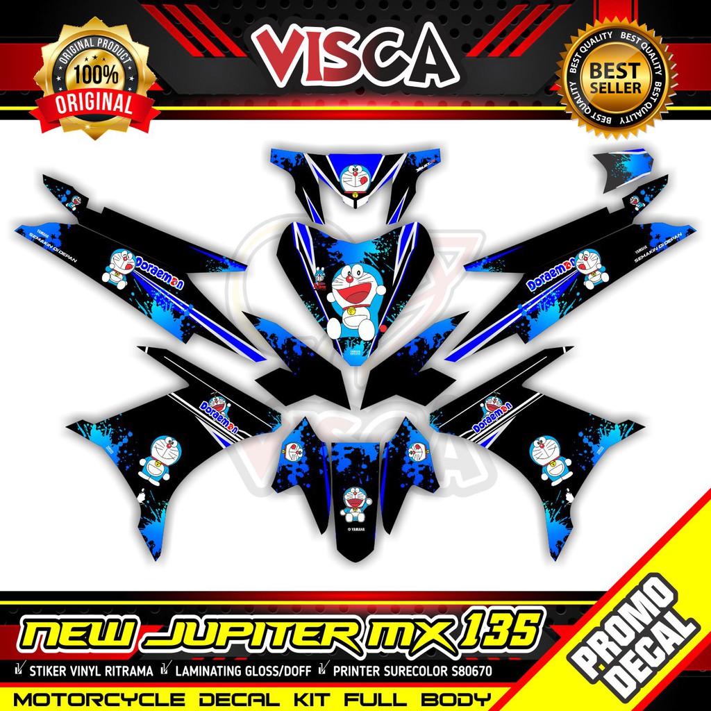 Stiker Jupiter Mx 135 New Full Body Decal Jupiter Mx 135 New Full Body Striping New Jupiter Mx 135 V