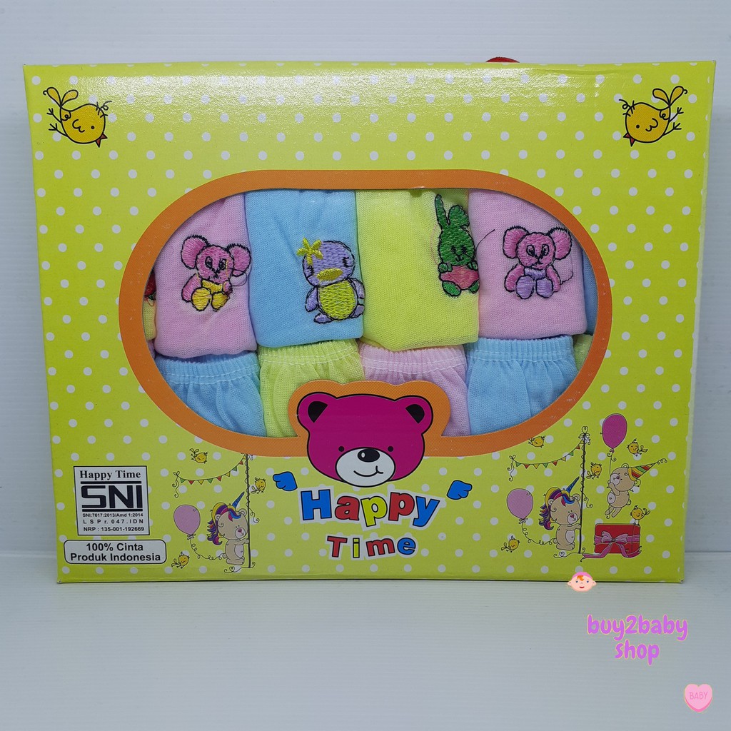 Celana bayi Happy Time 1 Dus Isi 12 PCS