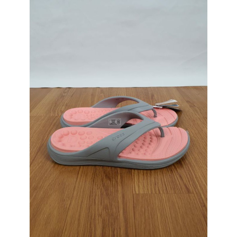 Crocs Sandal Crocs Crocs Reviva Flip Reviva Jepit Sandal Pria Sandal Karet Sepatu Sandal Karet