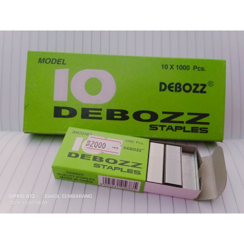

Isi Steples DEBOZZ, Isi Stapless kecil (SATUAN)