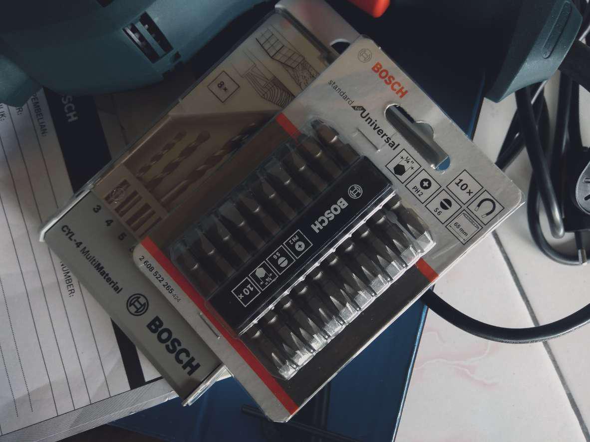Bosch Mata Obeng Ph2 Double Ended 10 Pcs (265)