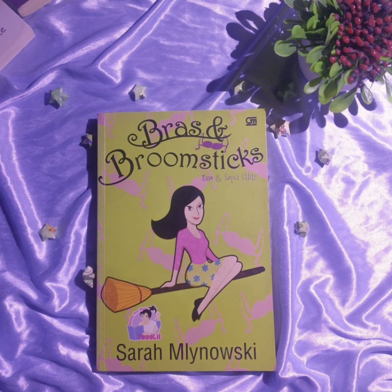 Bras & Broomsticks (Bra & Sapu Sihir) Buku Novel Teenlit Bekas