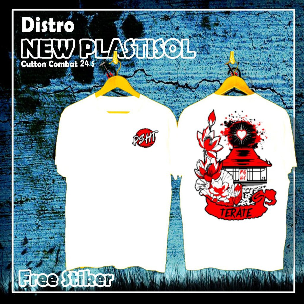 ☎KAOS PSHT JAPANESE PUNJER MADIUN (KODE TSID-2), BAHAN DISTRO (BISA COD)