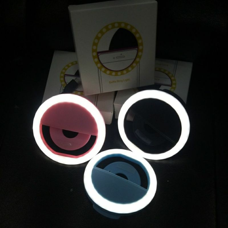 Selfie RIng Light/Lampu LED Vlogger lampu mini kamera charm eyes /rk-12 racun tiktok ringlight mini