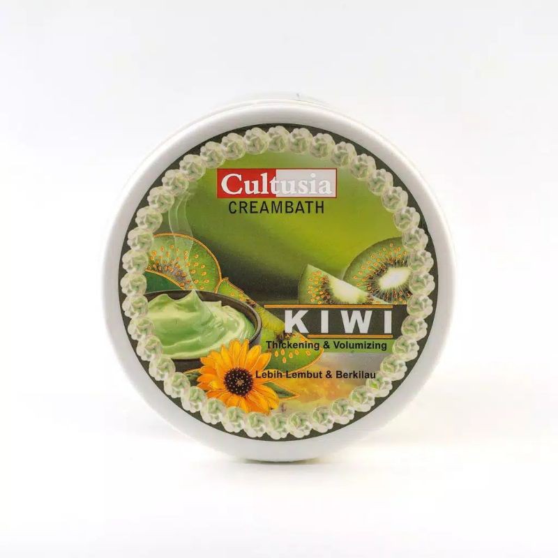 CULTUSIA HAIR CREAMBATH KIWI 1000ML