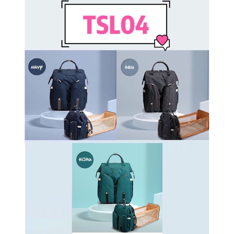 Tas Susu Unicorn Perlengkapan Bayi - Diaper Bag Backpack Mommy Unicorn Army Upgrade USB LILLAQ