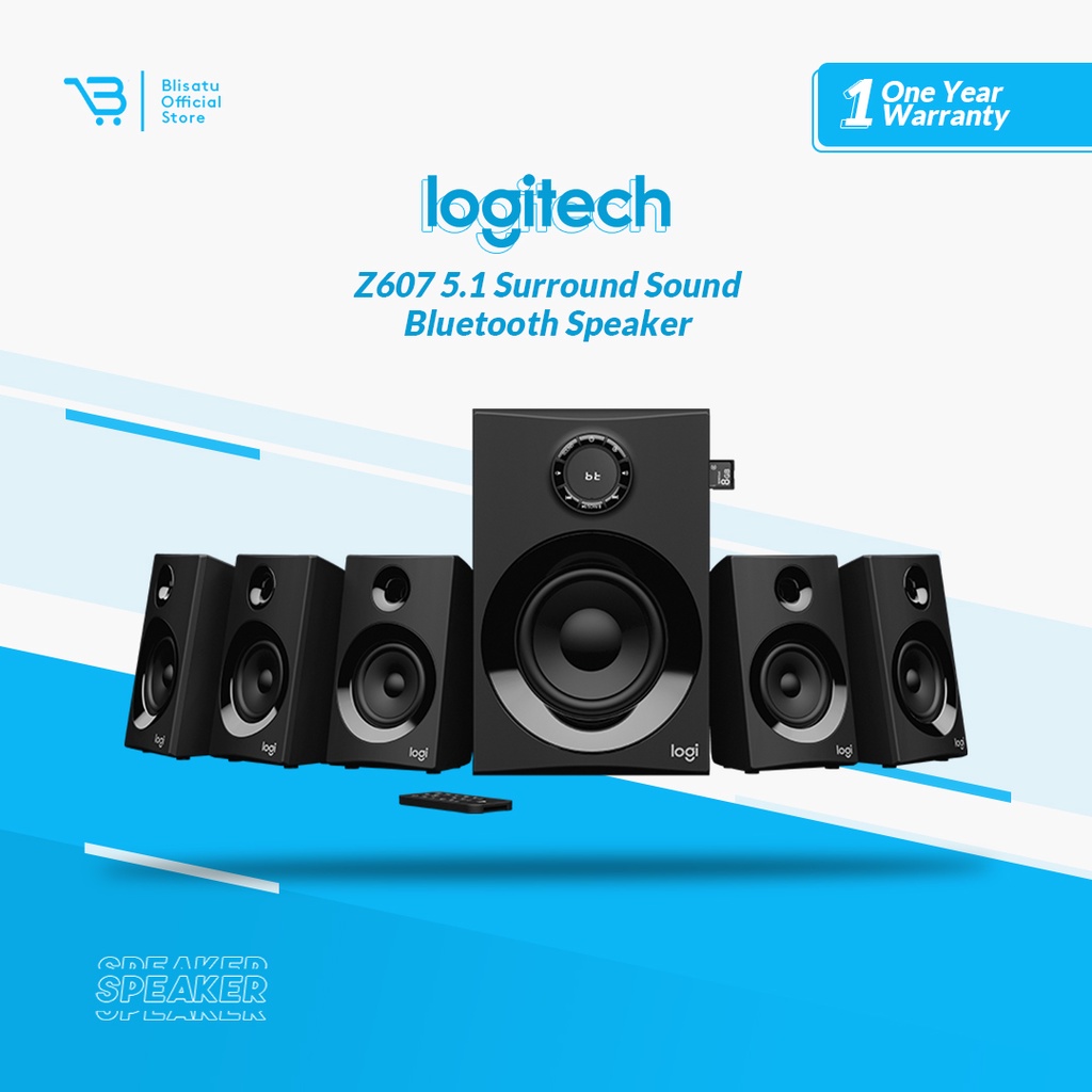 Logitech Z607 5.1 Surround Sound Speaker System