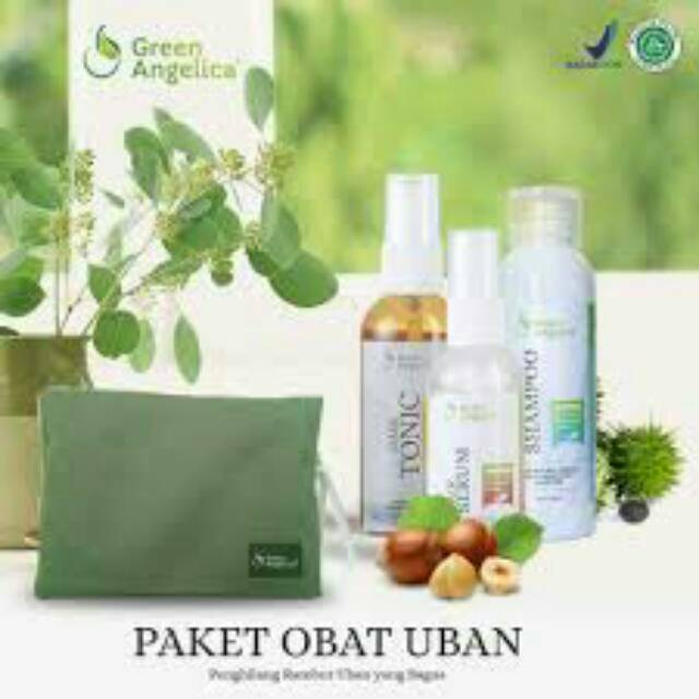 Green Angelica Paket Penghitam Rambut