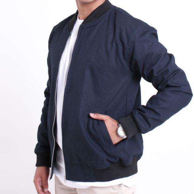 JAKET PRIA CASUAL SIMPLE ORIGINAL - JAKET MOTOR - JAKET BOMBER - JACKET HARINGTON