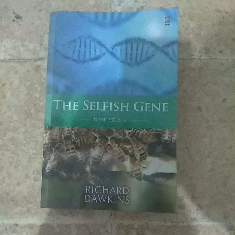 PRELOVED ORIGINAL BOOK THE SELFISH GENE (GEN EGOIS) RICHARD DAWKINS