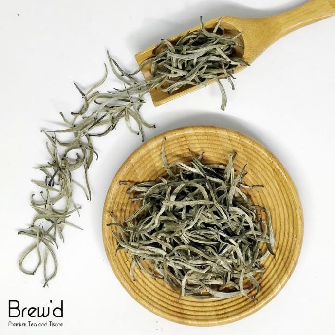 

[[BISA COD]] White Tea Silver Needle Premium Grade Teh putih 20g 20 gram BIG SALE Kode 683