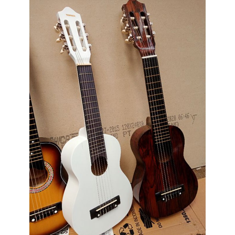 Gitar lele senar 6nilon./Guitar LELE GL-1 yammha/alatmusik murah bonus paking kayu