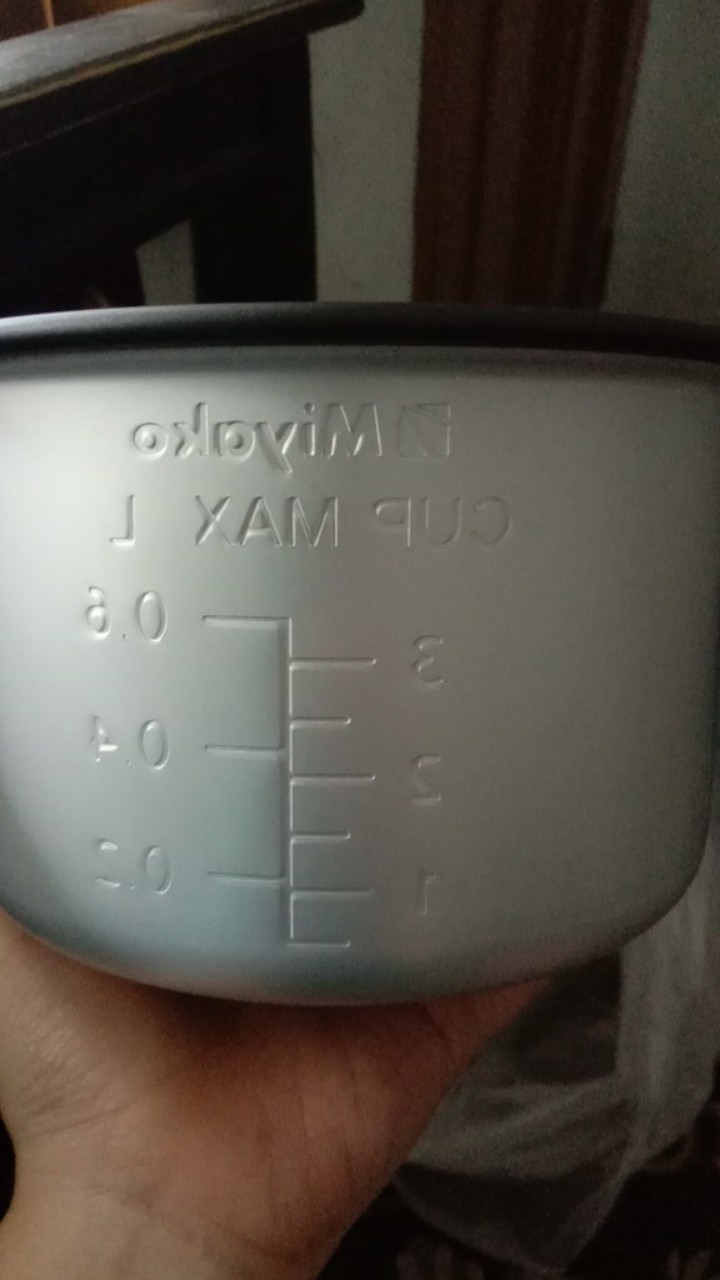 Original Panci Teflon Magic Com Rice Cooker Miyako 0.6 Liter Mcm-606 - 100% Ori