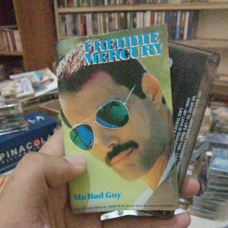 Kaset Pita Freddie Mercury - mr. bad guy