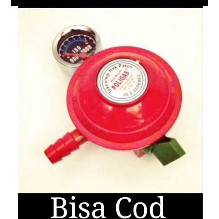 Regulator gas anti Bocor double seal