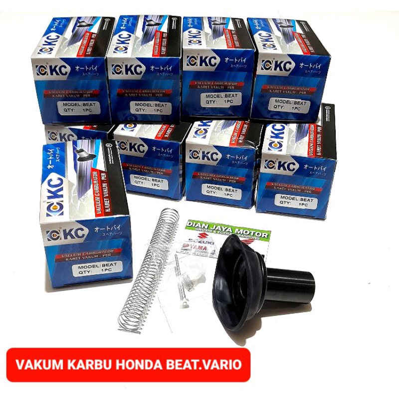 ( KC ) VAKUM KARBU HONDA BEAT VARIO SCOOPY SPACY KVY KVB  KARET VAKUM PAKUM KARBURATOR HONDA MEREK K