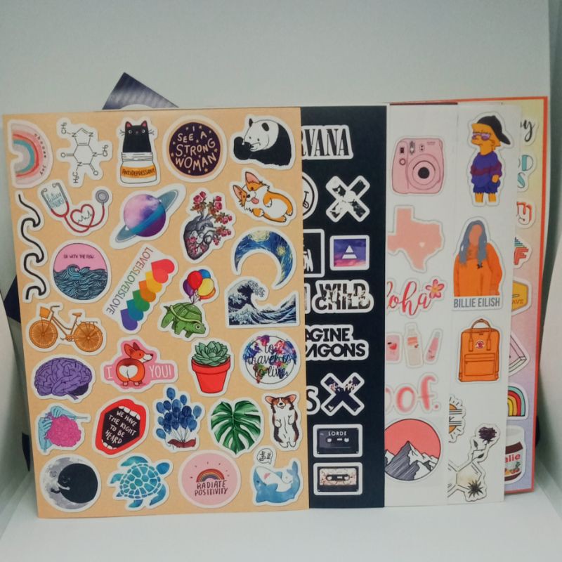 

~Myume.Store~ Stiker tumblr Aesthetic Part 1 [anti air] MURAH MALANG