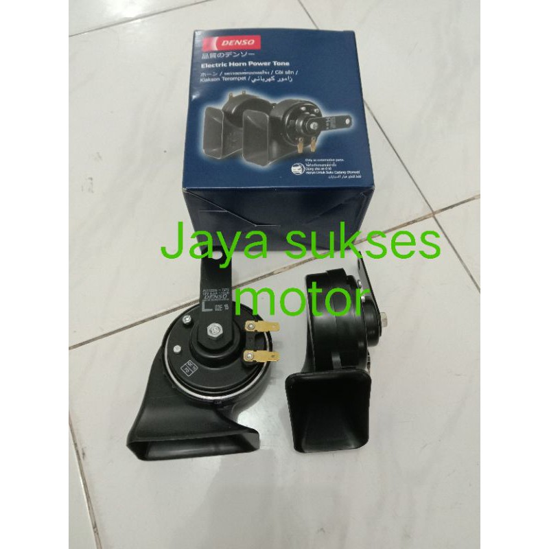 klakson Denso 12V model keong universal