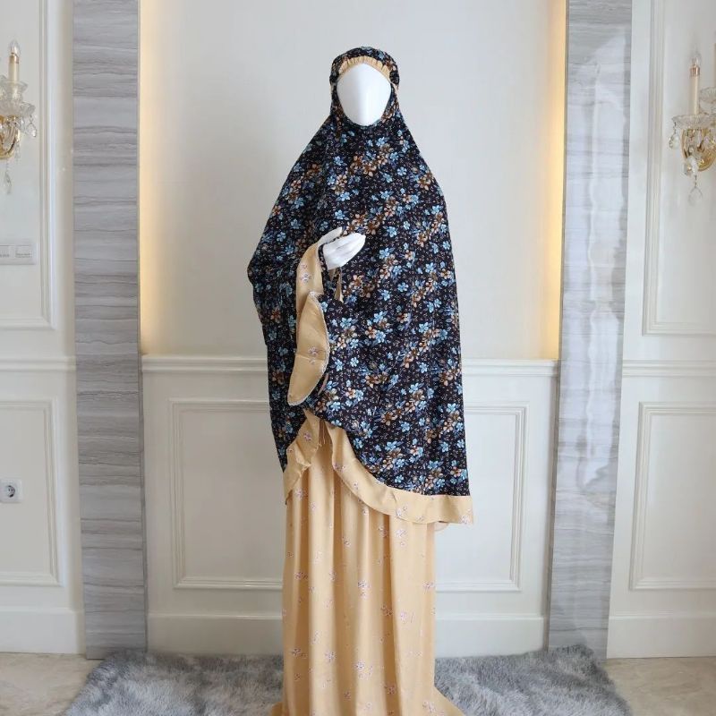 Mukena Rayon Encim Nafra by Qonita Batik