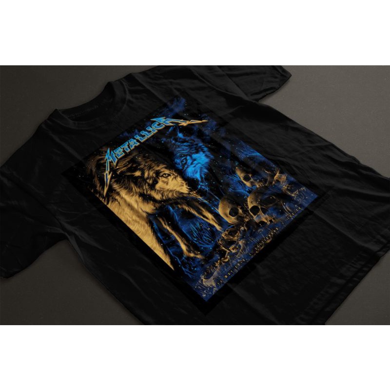 KAOS METALLICA EURO TOUR - kaos band