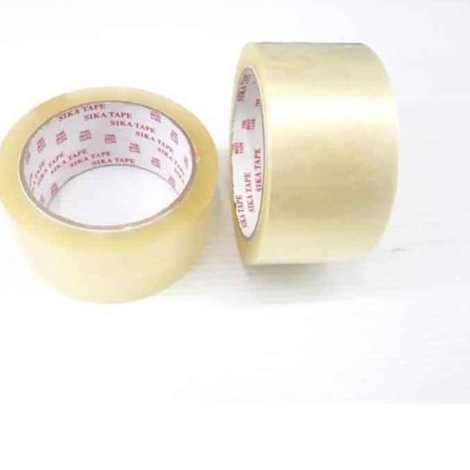 

9.9 FLASH SALE Lakban Bening Dan Coklat Selotip 2 Inch 80 Yard