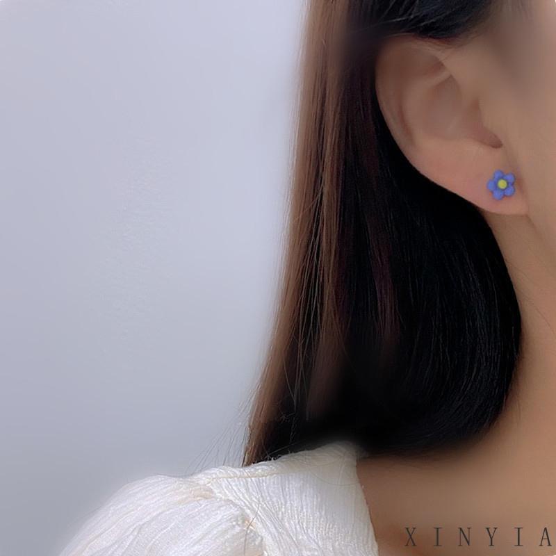 Anting Desain Kartun Bunga Untuk Anak Perempuan