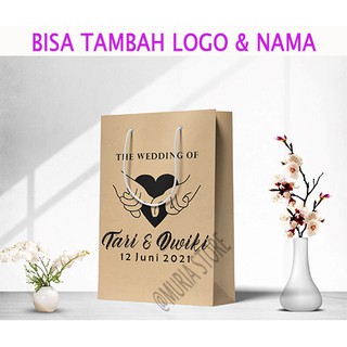Paper Bag Sovernir ukuran 25 x 8 x 30cm (PxLxT) | Shopee Indonesia