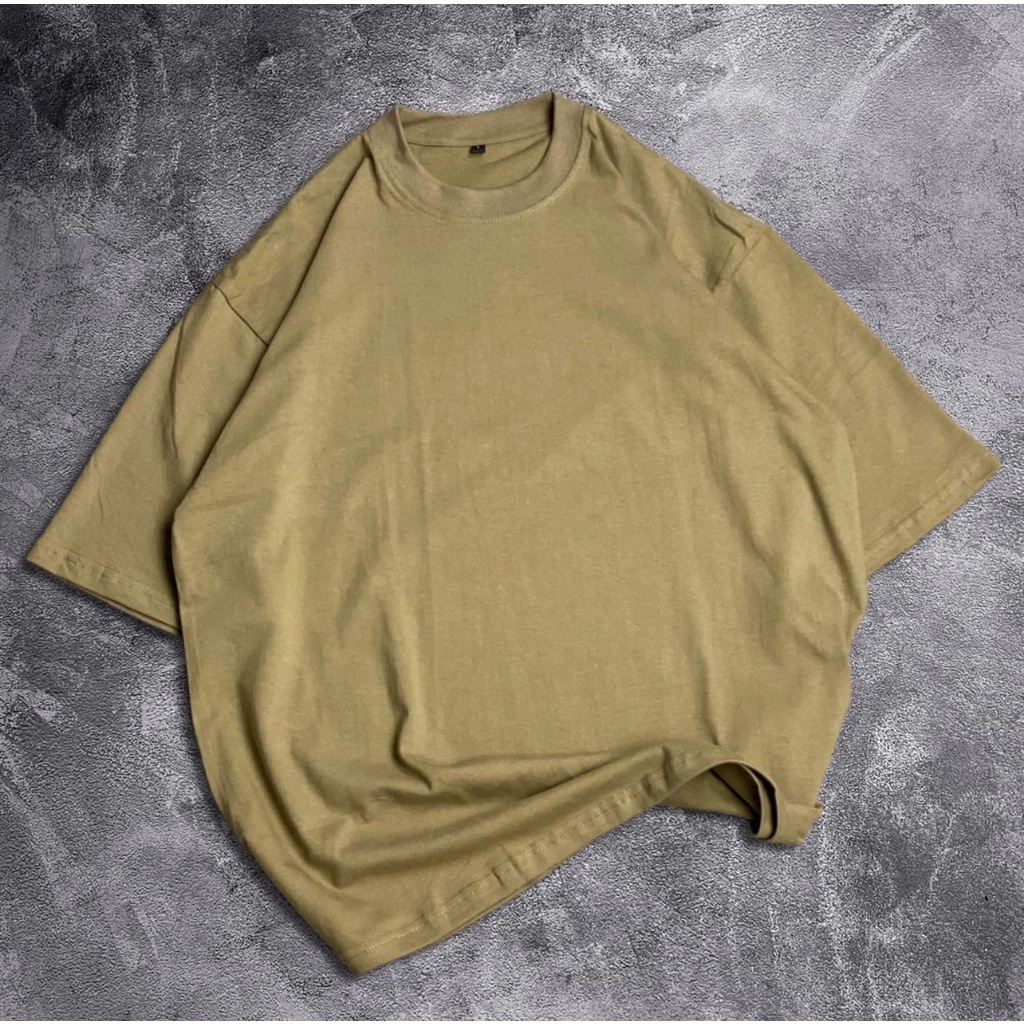 BAJU KAOS OVERSIZE / OVERSIZE T-SHIRT / KAOS POLOS UNISEX COD