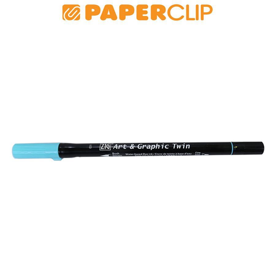

PEN BRUSH ZIG KURETAKE ART & GRAPHIC TWIN TUT-80 031 LIGHT BLUE