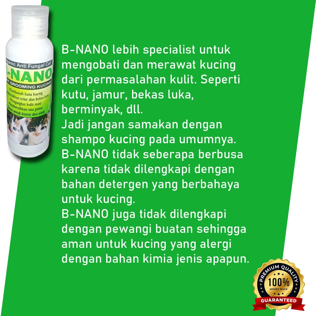 OBAT KUTU JAMUR KUCING SHAMPO GROOMING TOPCER PATEN GARANSI UANG KEMBALI KEMASAN 100 ML