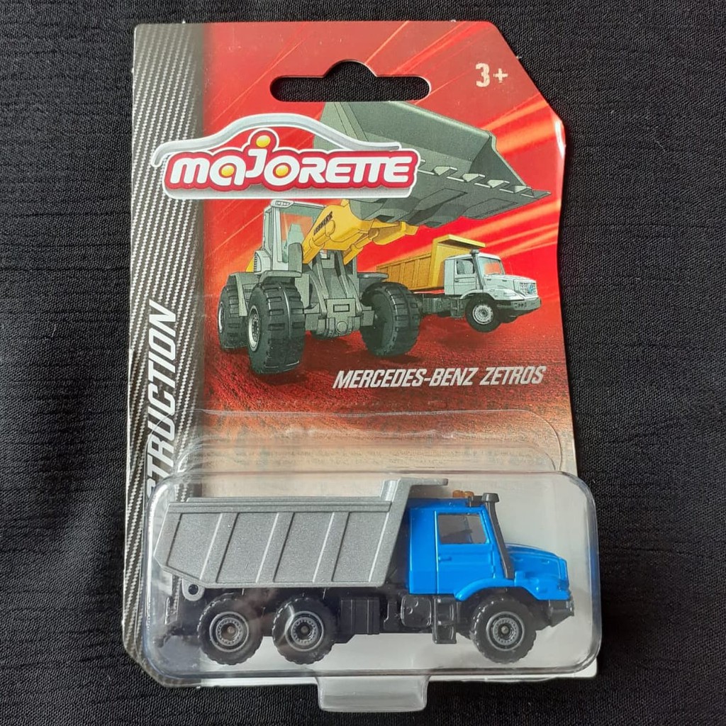 gratis Diecast Majorette Construction Truck Mercedes-Benz Zetros