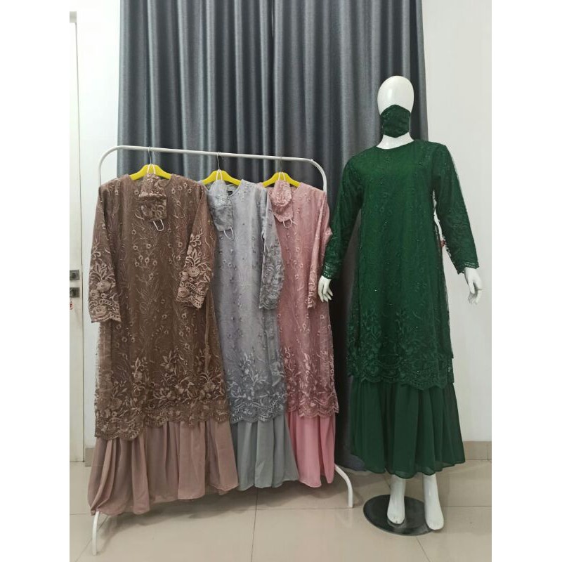 Gamis Tulle Cerutti Bukittinggi Punya